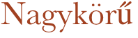 Nagykörű