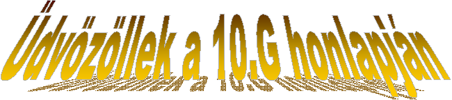 dvzllek a 10.G honlapjn