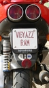  • Kazincbarcika, Egressy t, motorkerkpr rendszm, Vigyzz rm! •  • gg630504 cc-by-nc-sa