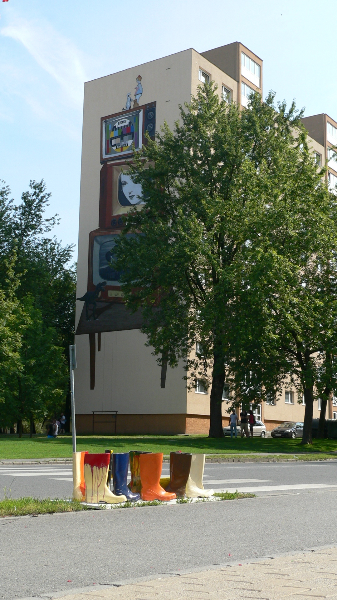  • Kazincbarcika, Mtys kirly t, Pollack t, Kolor City, Mtys kirly t 34, TV-torony, Grubnovits Attila, 2013, falfestmny •  • gg630504 cc-by-nc-sa