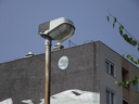  • Kazincbarcika, Mikszth Klmn utca 8, Sznes Hold, 2014, falfestmny, #Munzee/Bgabor/146/ •  • gg630504 cc-by-nc-sa