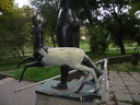  • Kazincbarcika, Mra Ferenc t, Diana zzel, Huszr Imre, 1959, szobor, #Kztrkp/2681 #Munzee/Bgabor/33 •  • gg630504 cc-by-nc-sa