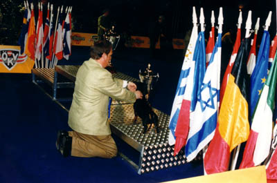 European Dog Show 99' Tulln - Reserve Best in Show Judge:  Stefi Kisbichler (A)