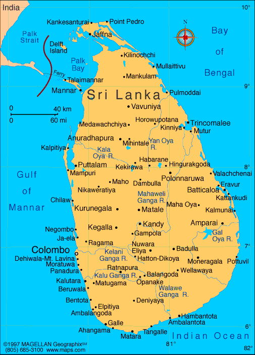 sri lanka térkép gomaldiv.hu   Sri Lanka térkép sri lanka térkép