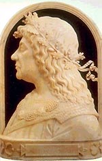 M�ty�s Kir�ly domborműve