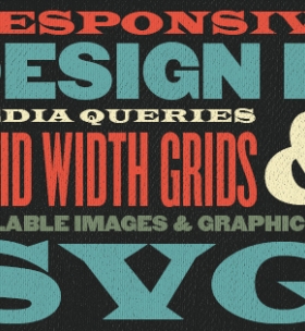 Responsive design is media queries and fluid width grids.