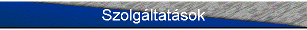 Szolgltatsok