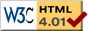 Szabványos HTML 4.01