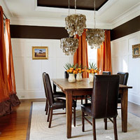 orange home decorating ideas