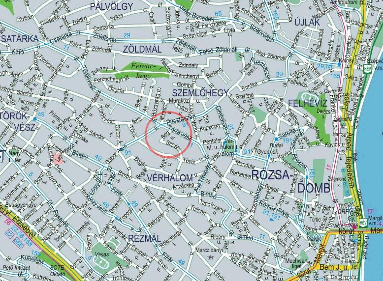 Megkzelthetsg, gyalog: Batthyny trtl 11-es busszal, a Pusztaszeri t-i megllig.