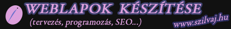 Weblapok k�sz�t�se - www.szilvaj.hu