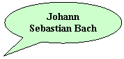 Ellipszis feliratnak: Johann Sebastian Bach