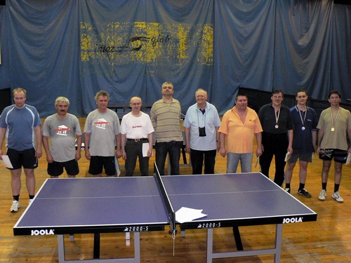 a Tizek résztvevői, balról: Pató Gábor, Marlok Zoltán, Sprok Antal, Kocsis Gábor, Szabó András, Reisz György, Varga Ferenc, Pénzes Károly, Imre Béla és Honéczy Barnabás