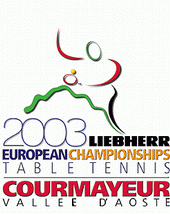 a 2003.évi asztalitenisz Európa-bajnokság hivatalos honlapja