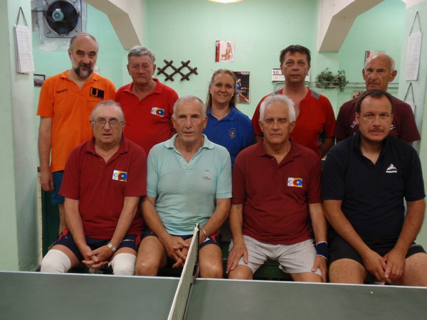 a II.osztály 2.csoport Tizek bajnoksága résztvevői