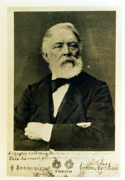 097-Egy_cegledi_foldmuves_kepe_Kossuthrol.jpg - A Kossuthnl jrt kldttsg cegldi fldmves tagjnak kpe Kossuth rsval. (Cegldi Kossuth Mzeum)