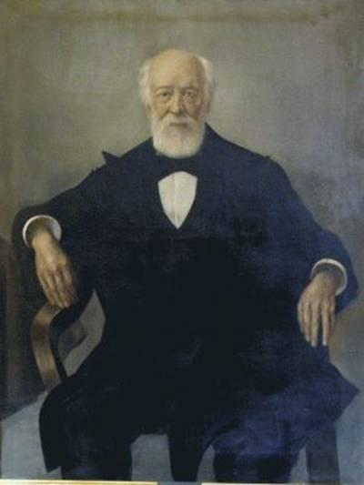 098-Az_idos_Kossuthrol_keszult_festmeny_Cegled.jpg - Az ids Kossuthrl kszlt festmny (Cegld Kossuth Mzeum)