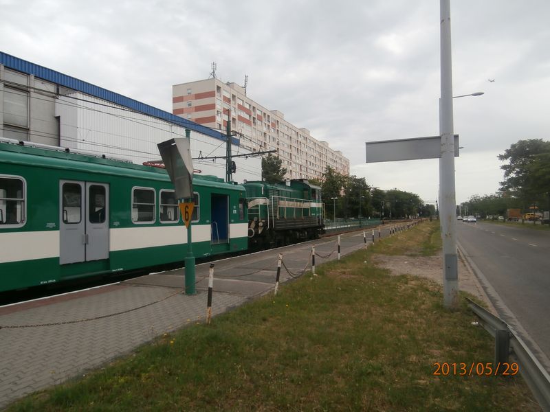 Örs vezér téri HÉV-állomáson, 2013.05.29., Sör és Sín