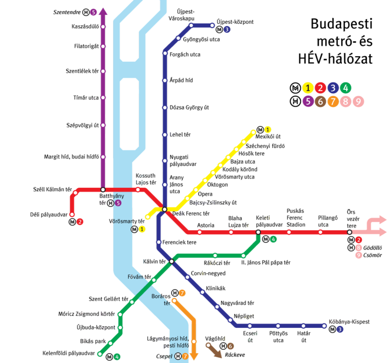 Budapesti metróvonalak Budapesti metróvonalak