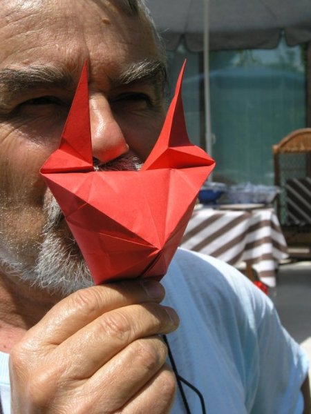 origami devil