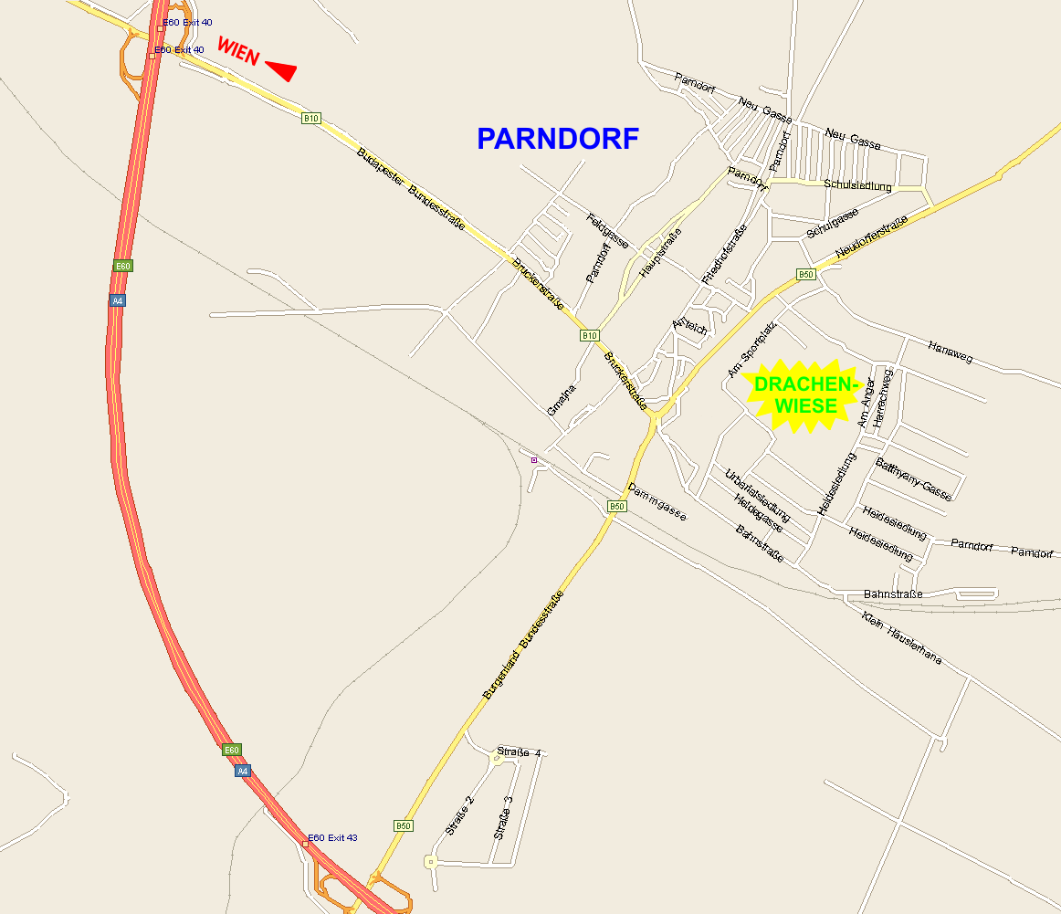 Parndorf map
