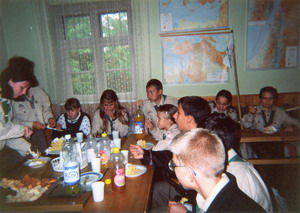 Tertett asztal