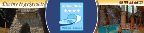 A Miskolc-Tapolcai Barlangfürdő honlapja