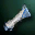 Blue Wolf Gloves - Robe