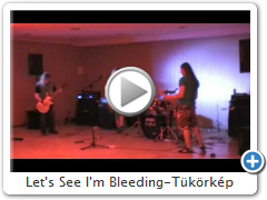Let's See I'm Bleeding-T�k�rk�p