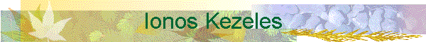 Ionos Kezeles