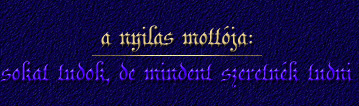 A Nyilas jelmondata