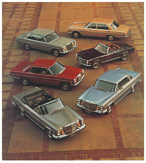 A Mercedes-Benz j genercija, 1968