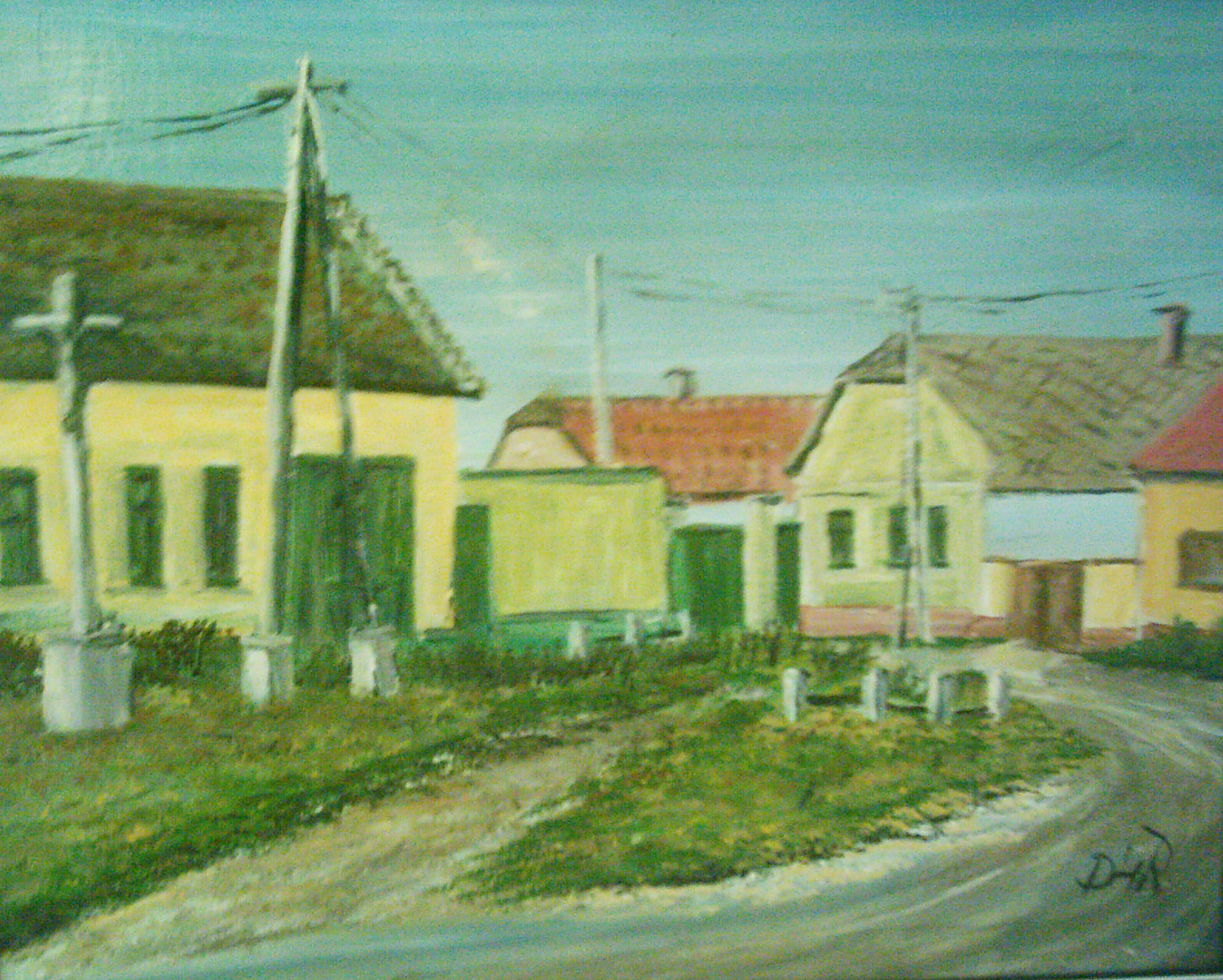 Katym�ri utcar�szlet 50*40 olaj, farost