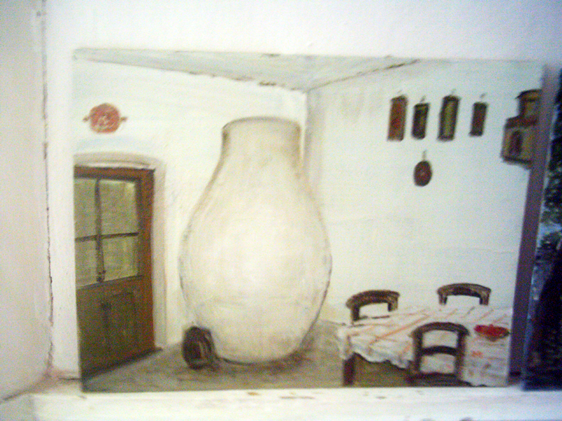 Kemence 40*30 olaj, farost