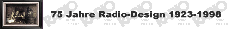 75 Jahre Radio-Design 1923-1998