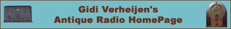 Gidi Verheijen's Antique Radio HomePage