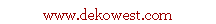 Szvegdoboz: www.dekowest.com