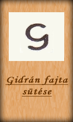 A fajta sütése