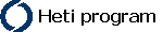 Heti program