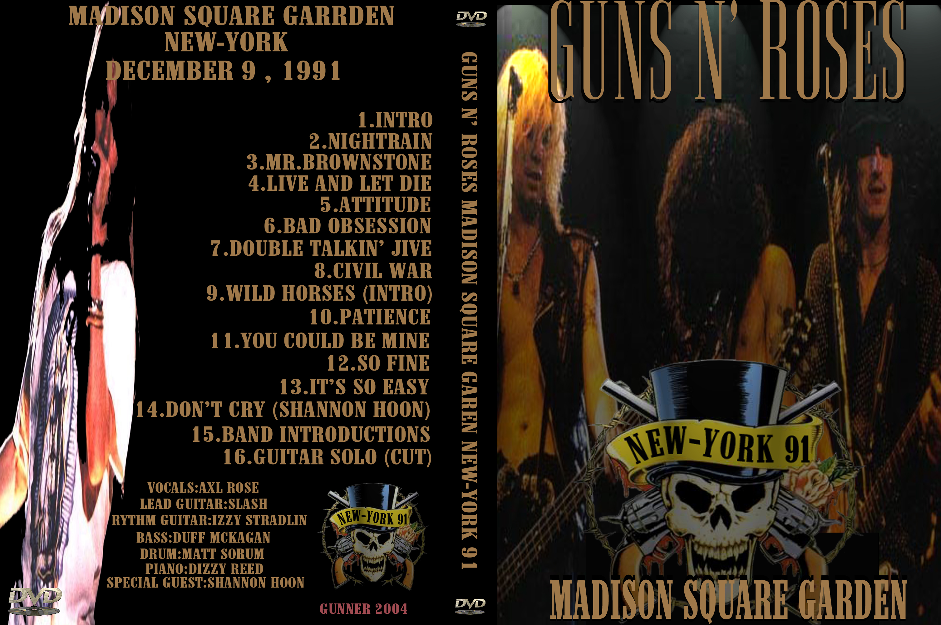 Guns N Roses Dvd Covers