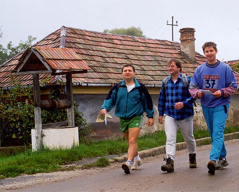 A kiscsapat; balrl jobbra: Kiss Andris, Trk Zoli, Kovcs Gyuri