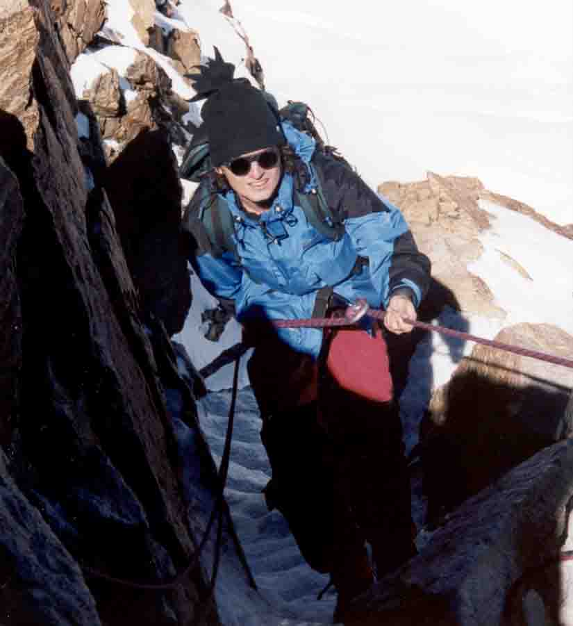 Ereszkeds a Monte Rosrl