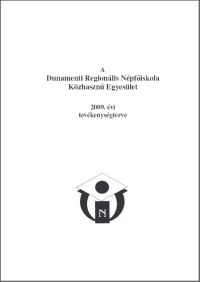 2009. �vi tev�kenys�gi terv