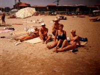 rimini (3)  A kirándulások közötti napokon pihenés a tengerparton.