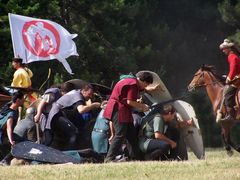 A magyar lovasság támadása - 1