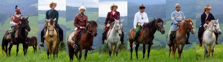 'A ht vezr' / 'Die sieben Stammesfrsten' / 'The seven tribal leaders'