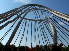 Épül jurta / Jurte im Bau / Yurt under construction - 52