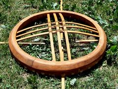 Épül jurta / Jurte im Bau / Yurt under construction - 55