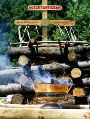 A tzszertartás helyszíne / Die Ort der Feuerzeremonie / The location of the fire ceremony - 3