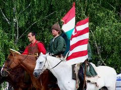 Az Árpád vezér Lovas Történelmi Zarándoklat fogadása / Empfang der Teilnehmer des 'Großfürst Arpad Berittene Historische Pilgerweg' / Reception of the participants of the 'Grand Duke Arpad Mounted Historical Pilgrimage' - 5